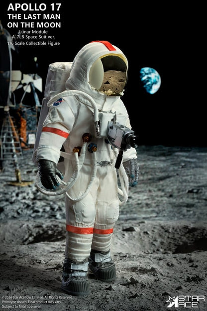 STAR ACE - NASA Apollo 17 Action Figure 1/6 The Last Man on the Moon
