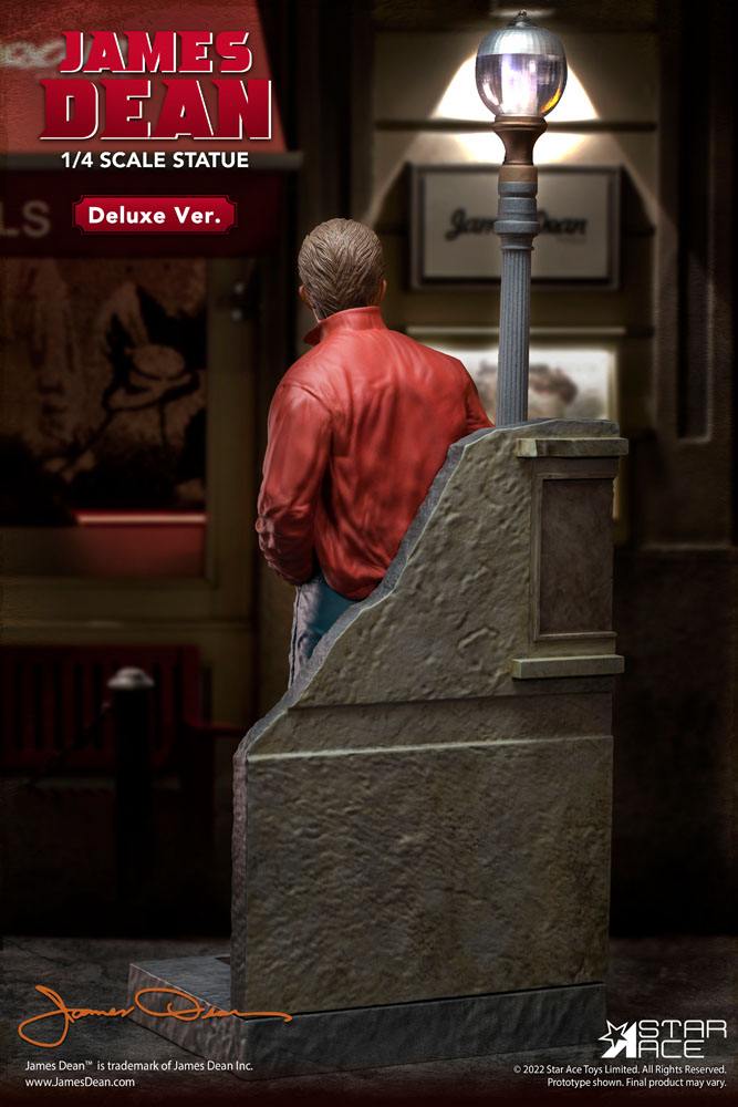 STAR ACE - James Dean Superb My Favourite Legend Series Statue 1:4 James Dean (Red Jacket) DeLuxe Ver