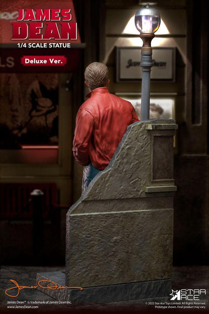 STAR ACE - James Dean Superb My Favourite Legend Series Statue 1:4 James Dean (Red Jacket) DeLuxe Ver
