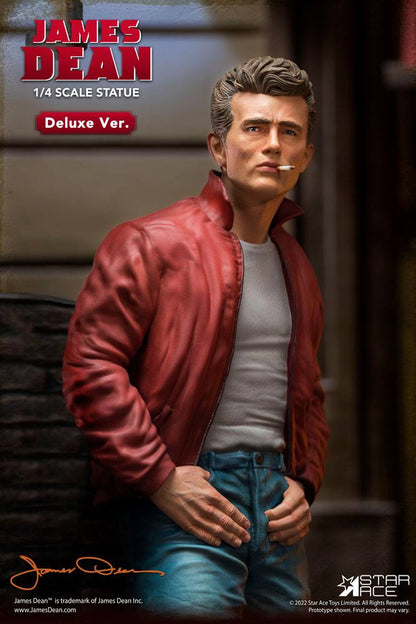 STAR ACE - James Dean Superb My Favourite Legend Series Statue 1:4 James Dean (Red Jacket) DeLuxe Ver