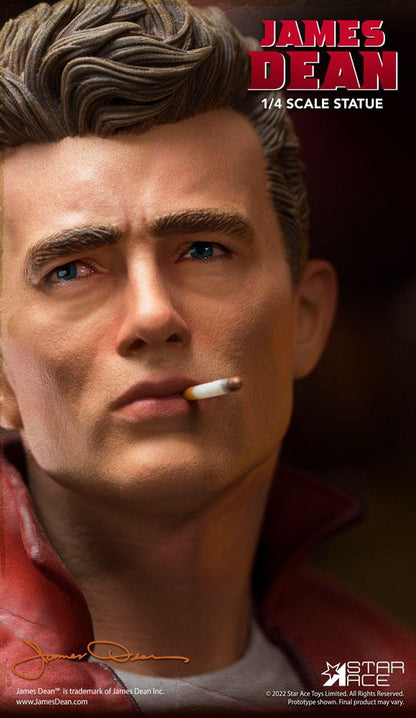 STAR ACE - James Dean Superb My Favourite Legend Series Statue 1:4 James Dean (Red Jacket) DeLuxe Ver