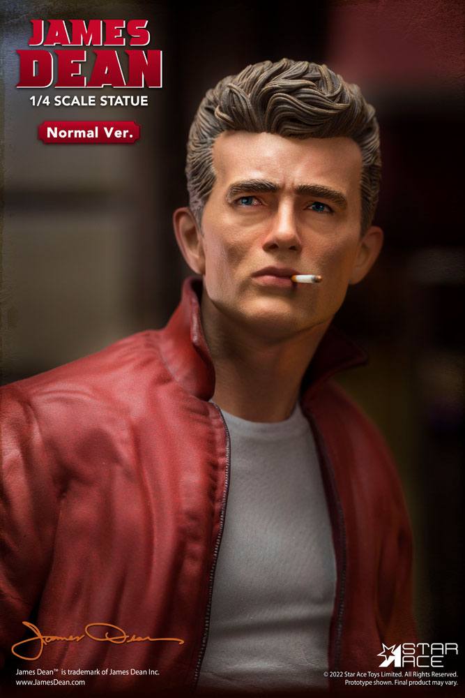 STAR ACE - James Dean Superb My Favourite Legend Series Statue 1:4 James Dean (Red Jacket) DeLuxe Ver