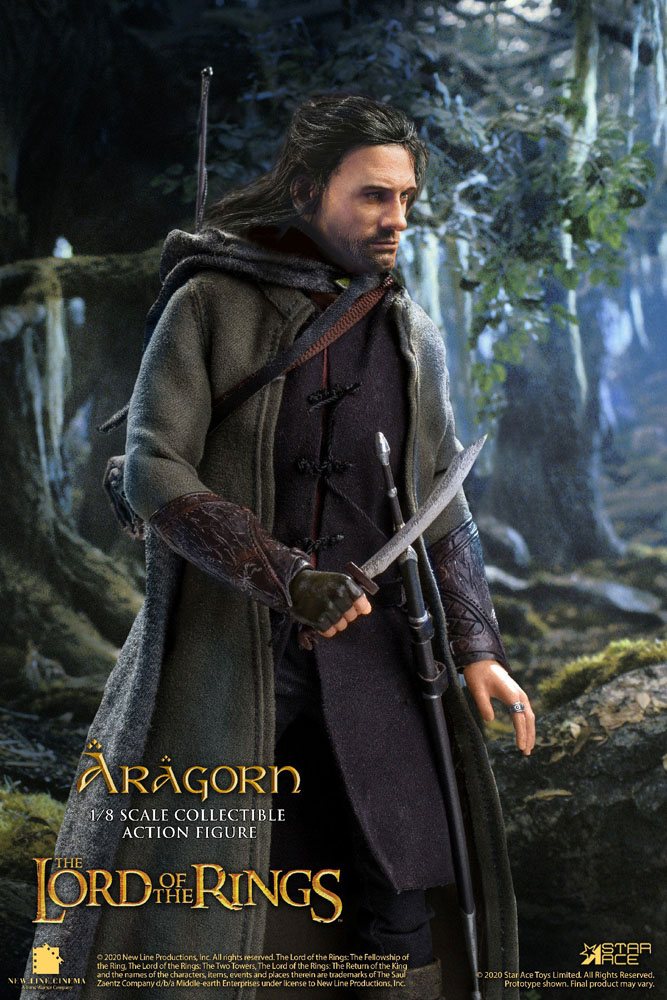 STAR ACE - Lord of the Rings Real Master Series Action Doll 1:8 Aragon Special Ver 23 cm