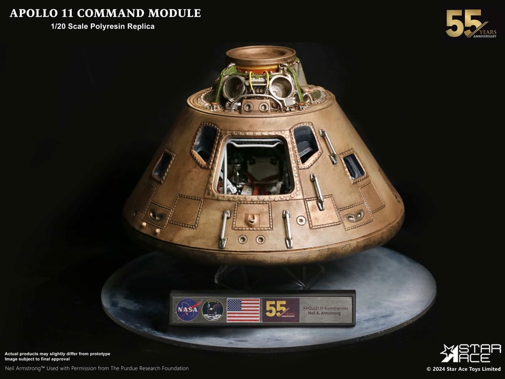 STAR ACE - Apollo 11 Replica 1/20 Command Module (DX)