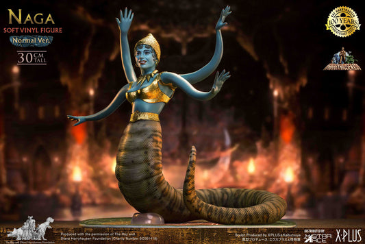 STAR ACE - The 7th Voyage of Sinbad Soft Vinyl Statue Ray Harryhausen's Naga (Snake Woman)