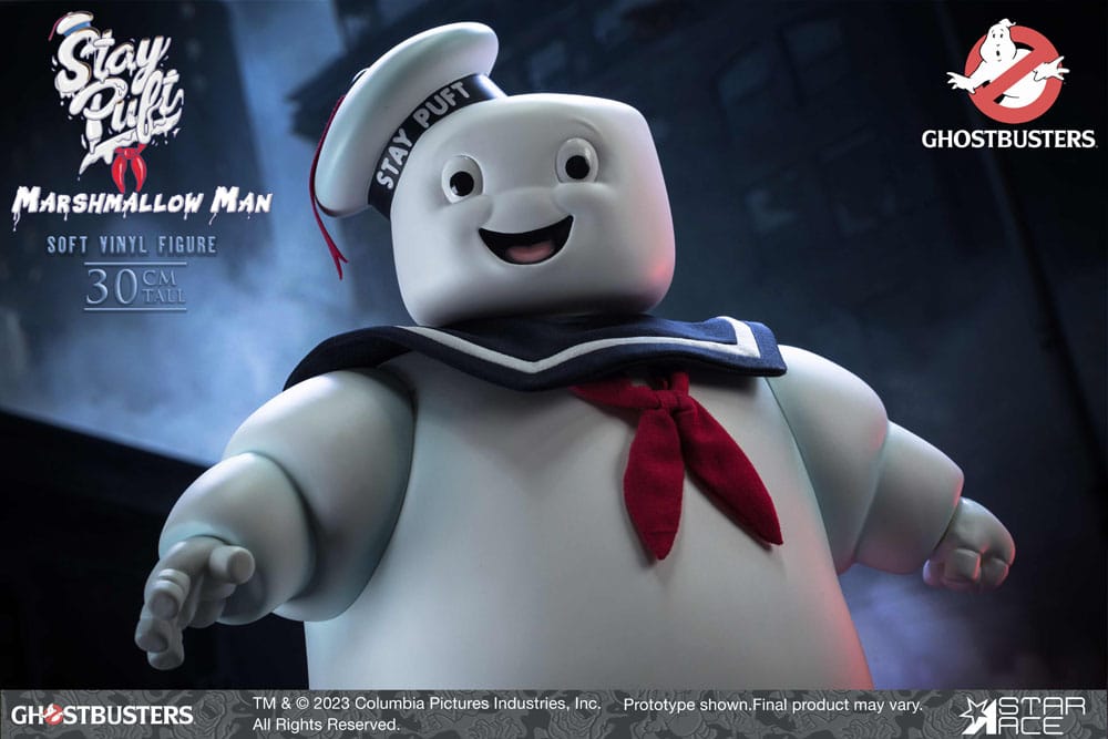 STAR ACE - Ghostbusters Soft Vinyl Stay Puft Marshmallow Man DeLuxe Ver Figure