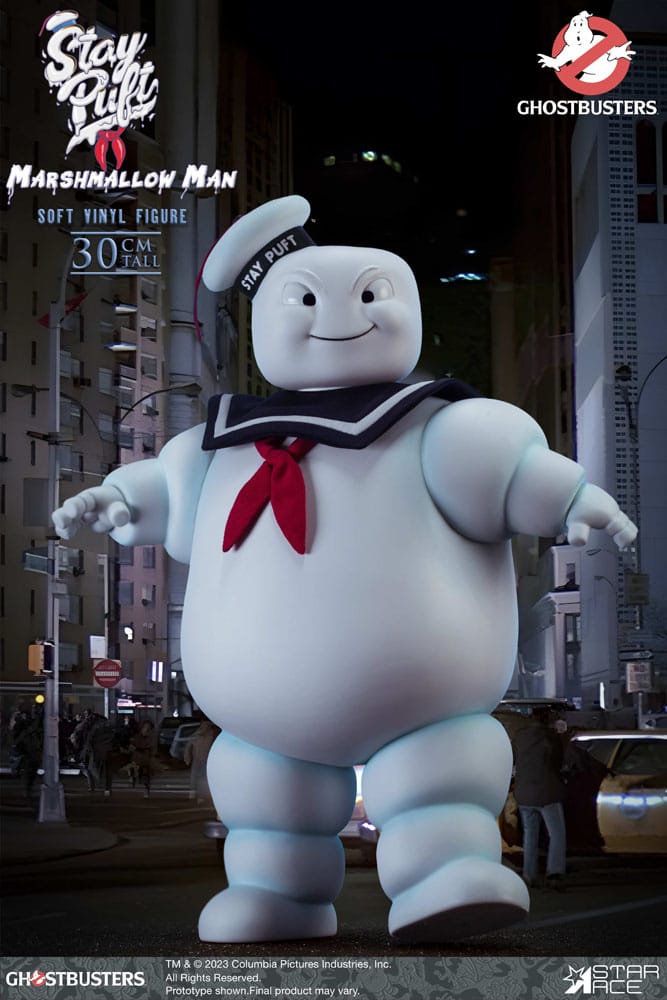 STAR ACE - Ghostbusters Soft Vinyl Stay Puft Marshmallow Man DeLuxe Ver Figure