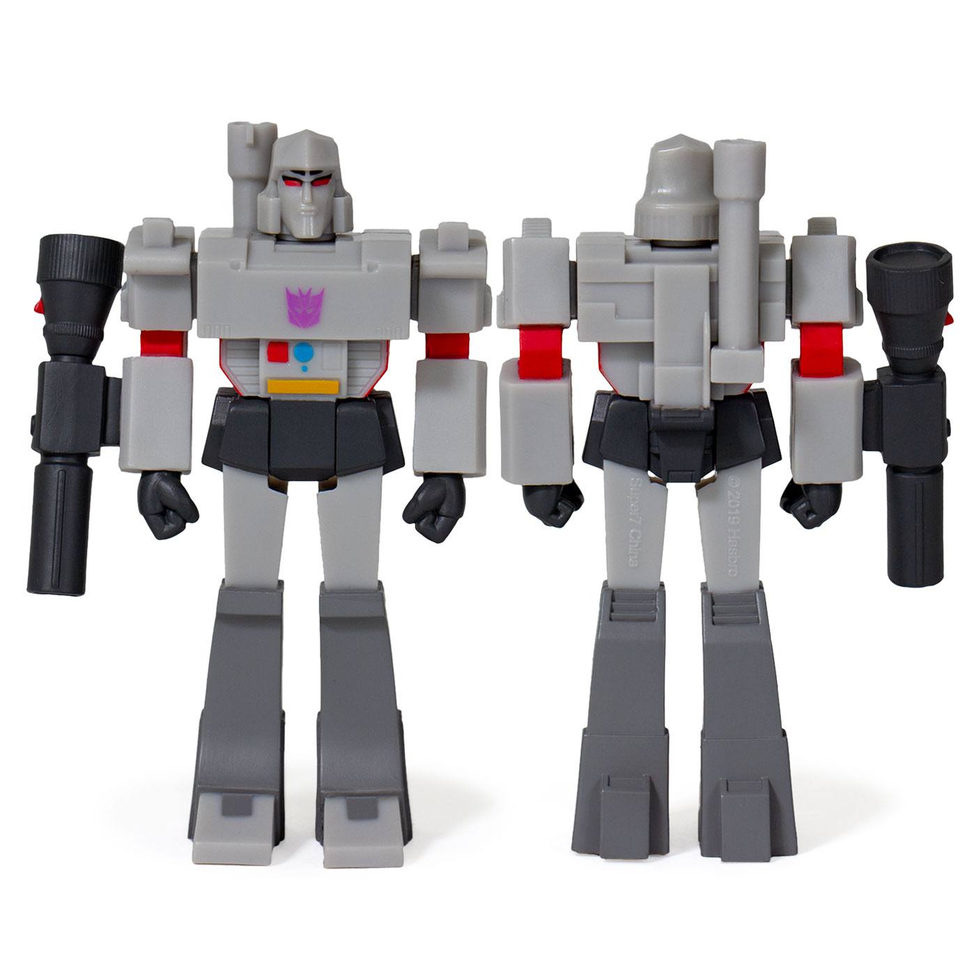SUPER 7 - Transformers Reaction Action Figure Wave 1 Megatron 10 cm