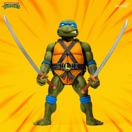 SUPER 7 - TMNT Teenager Mutant Ninja Turtles Ultimates Action Figure Leonardo