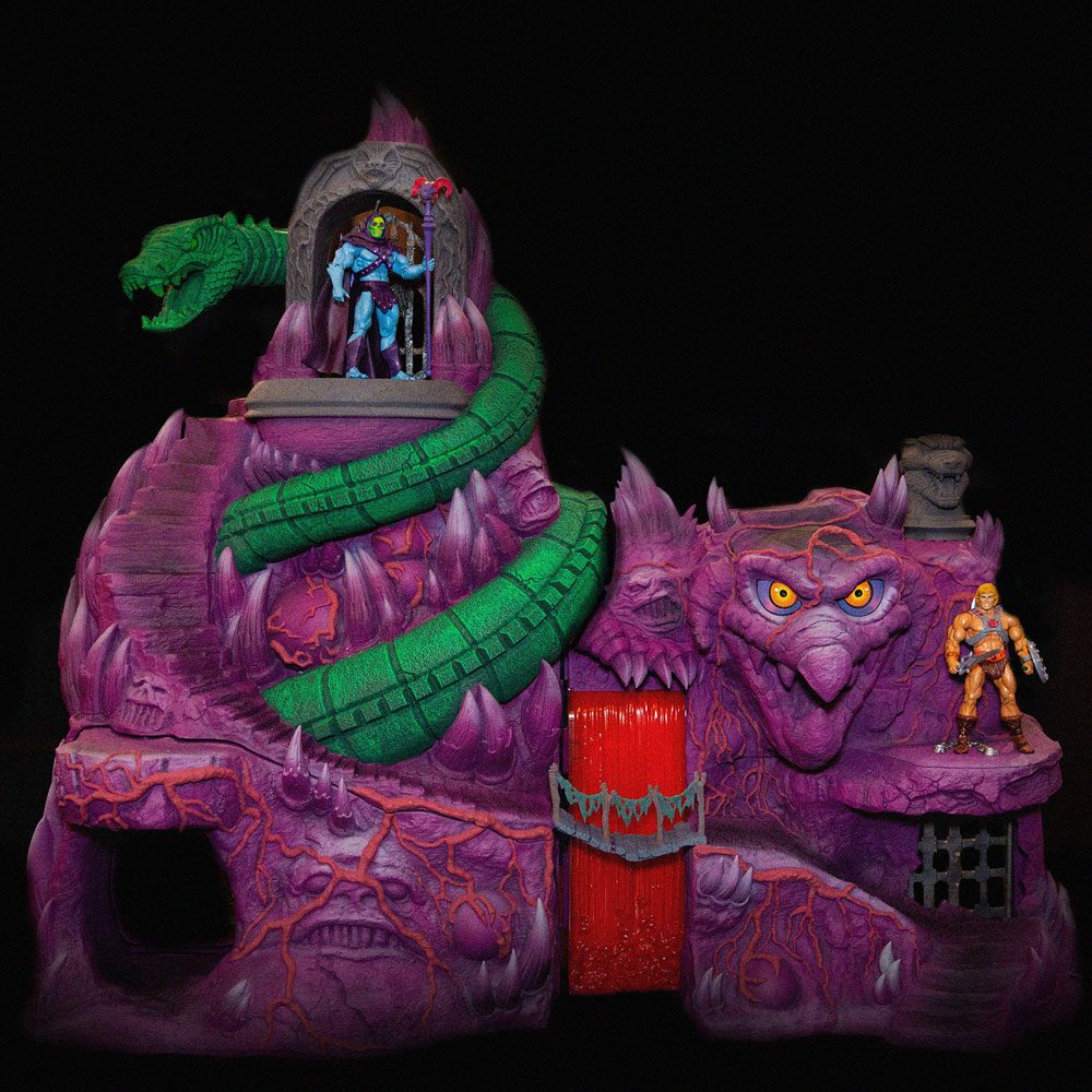 SUPER 7 - Master of Universe - Masters of the Universe - Collectors Choice Playset Snake Mountain