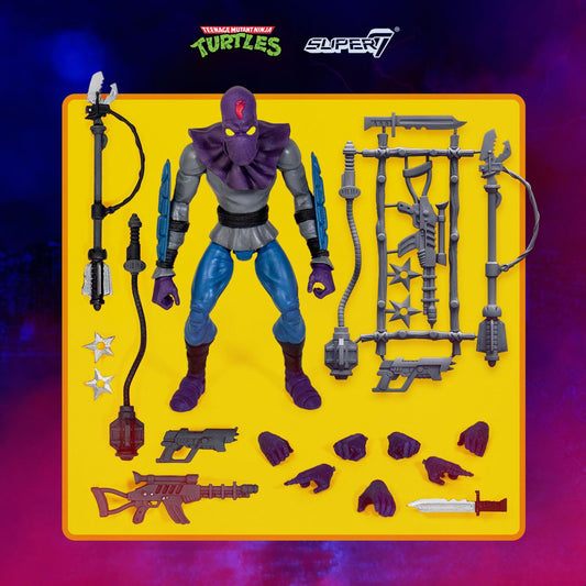 SUPER 7 - TMNT Teenager Mutant Ninja Turtles Ultimates Action Figure Foot Soldier