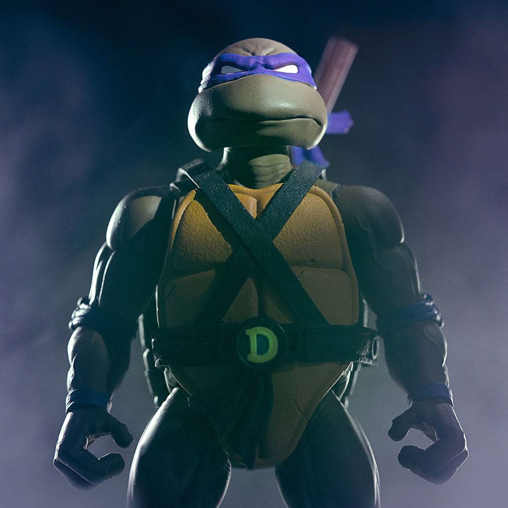 SUPER 7 - TMNT Teenager Mutant Ninja Turtles Ultimates Action Figure Donatello