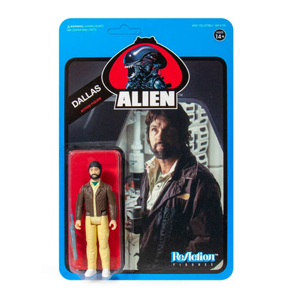 SUPER 7 - Aliens Reaction Action Figure Wave 3 Dallas (Blue Card)