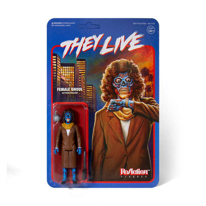 SUPER 7 - They Live Reaction Action Figure Female Ghoul