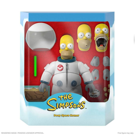 SUPER 7 - The Simpsons Ultimates Action Figure Deep Space Homer
