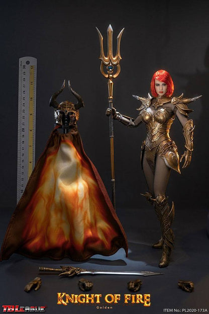 TB LEAGUE - Knight of Fire Action Figure 1:6 Golden Edition