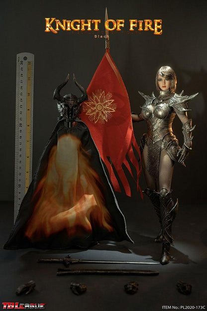 TB LEAGUE - Knight of Fire Action Figure 1:6 Black Edition