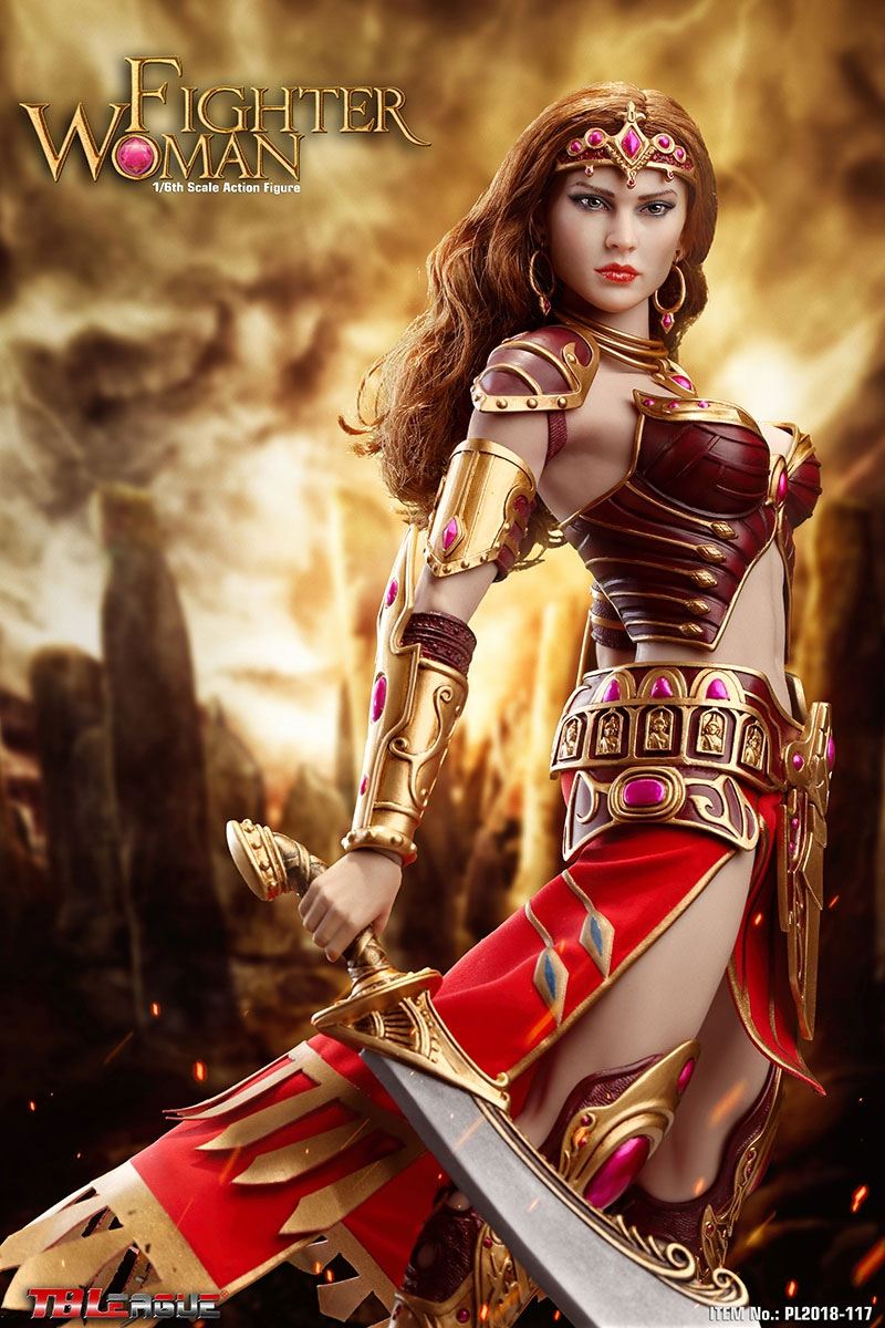 TB LEAGUE - Fighter Woman Action Figure 1:6