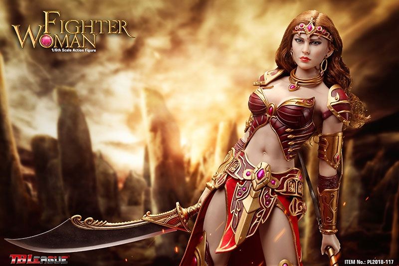 TB LEAGUE - Fighter Woman Action Figure 1:6