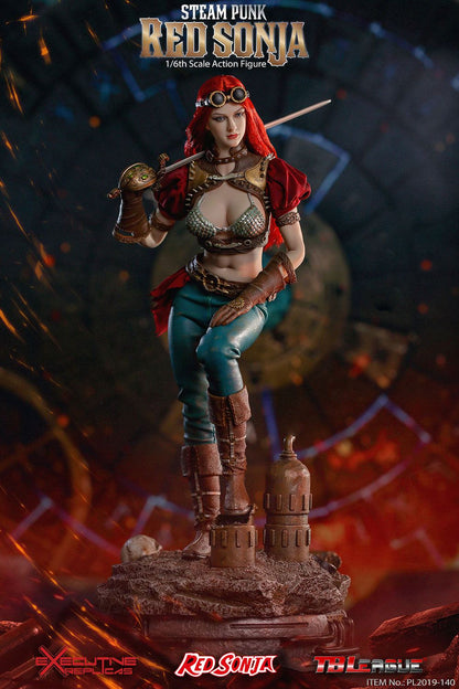 TB LEAGUE - Red Sonja Action Figure 1:6 Steampunk Red Sonja DeLuxe Ver