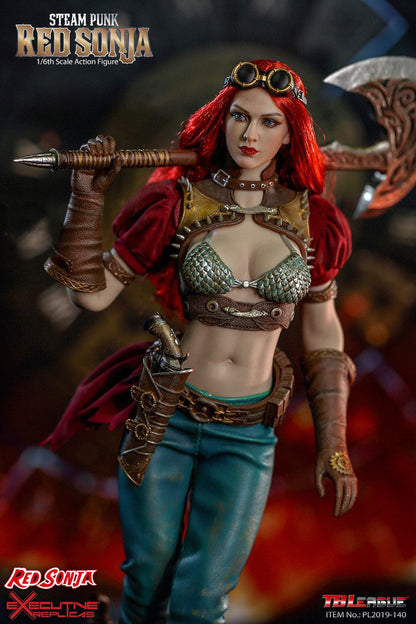 TB LEAGUE - Red Sonja Action Figure 1:6 Steampunk Red Sonja DeLuxe Ver