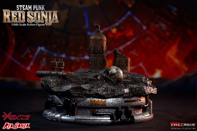 TB LEAGUE - Red Sonja Action Figure 1:6 Steampunk Red Sonja DeLuxe Ver
