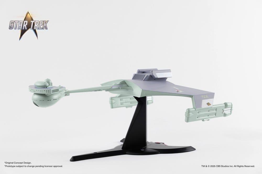TOMY - Star Trek TOS DieCast Replica 1/350 Klingon D7 Battle Cruiser Original Concept Design heo EU Exclusive
