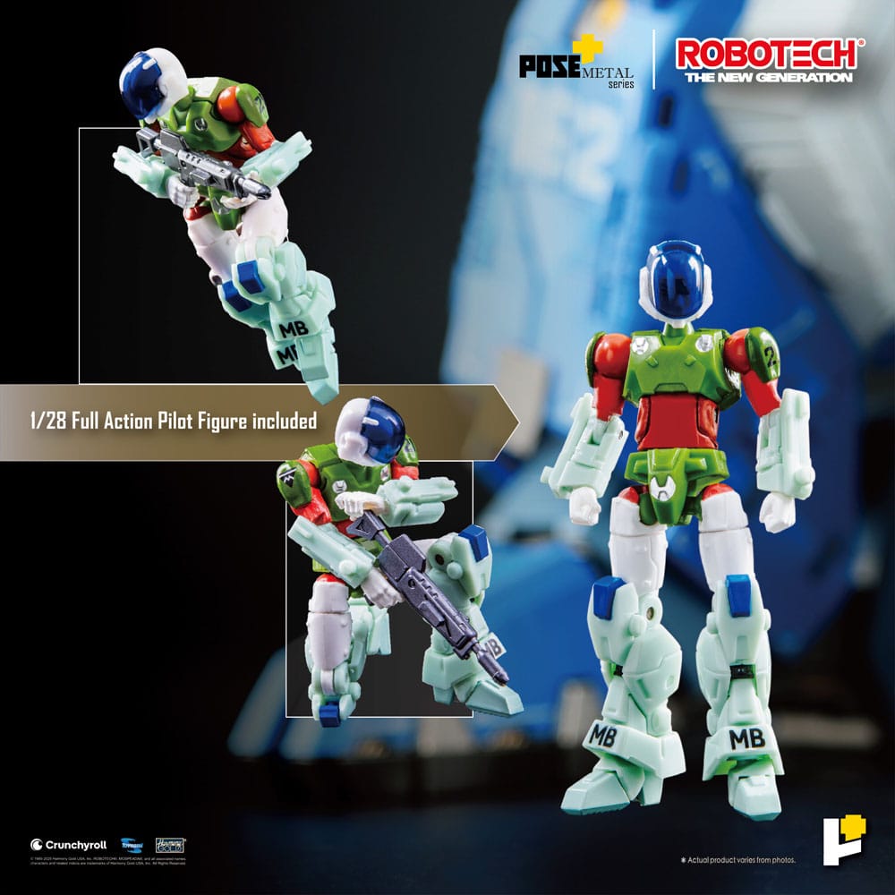 TOYNAMI - Robotech The New Generation 1/28 Action Figure Combat Alpha Fighter