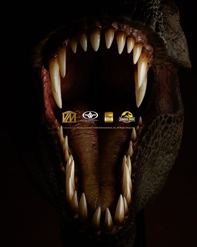 ECC - Jurassic Park 1/2 Statue T-Rex Head