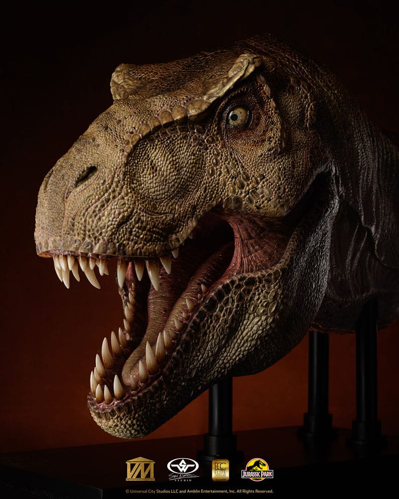 ECC - Jurassic Park 1/2 Statue T-Rex Head