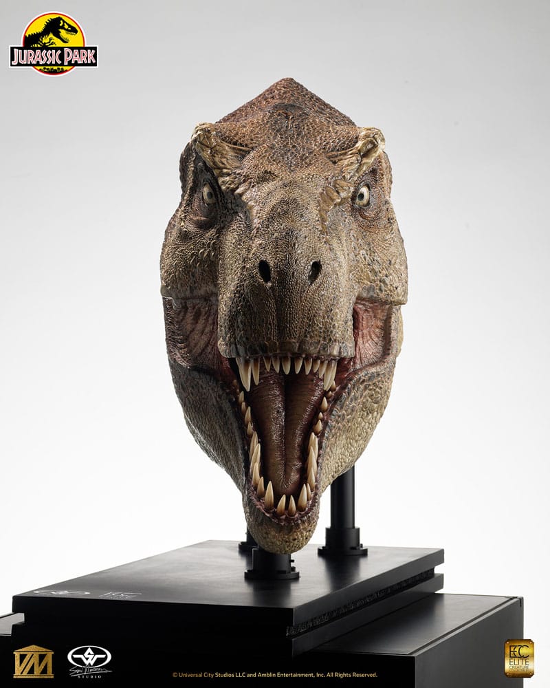 ECC - Jurassic Park 1/2 Statue T-Rex Head
