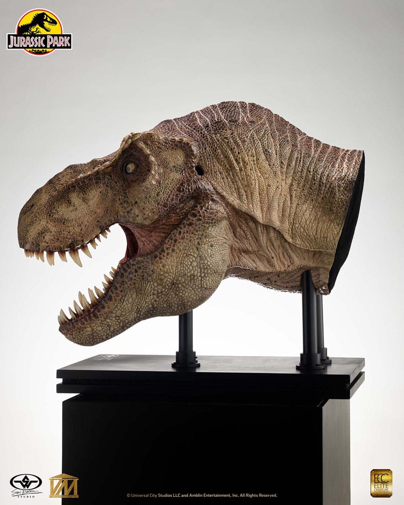 ECC - Jurassic Park 1/2 Statue T-Rex Head