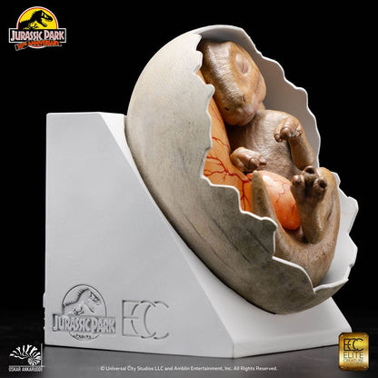 TOYNAMI - ELITE CREATURE COLLECTIBLE - Jurassic Park Statue Hadrosaur Egg Hatching