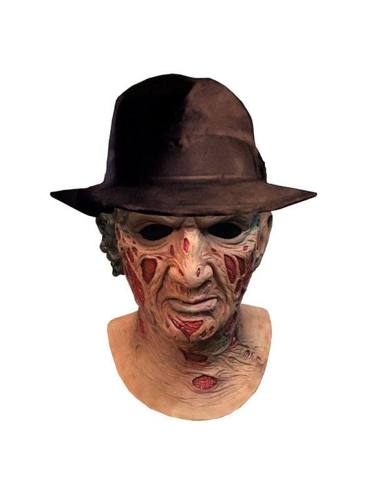 TRICK OR TREAT STUDIOS - A Nightmare on Elm Street - DeLuxe Latex Mask with Hat Freddy Krueger