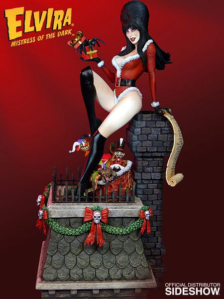 TWEETERHEAD - Elvira Scary Christmas Maquette