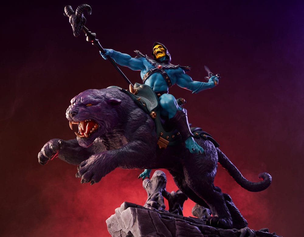 TWEETERHEAD - Masters of the Universe Statue Skeletor & Panthor Classic Deluxe