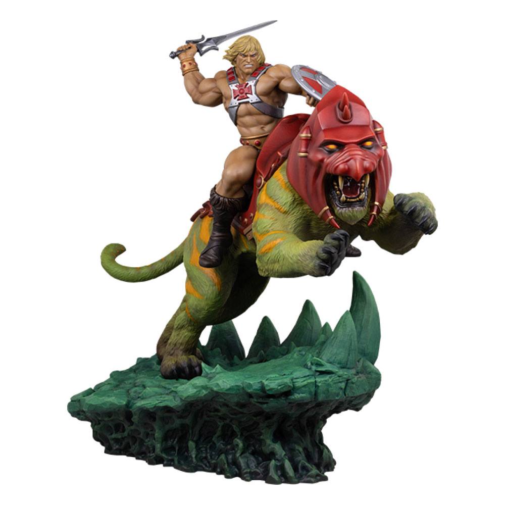 TWEETERHEAD - Masters of the Universe - Statue He-Man and Battle Cat Classic DeLuxe