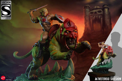 TWEETERHEAD - Masters of the Universe - Statue He-Man and Battle Cat Classic DeLuxe