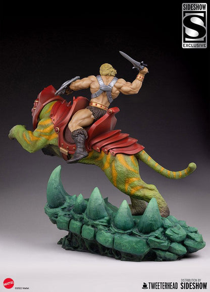 TWEETERHEAD - Masters of the Universe - Statue He-Man and Battle Cat Classic DeLuxe