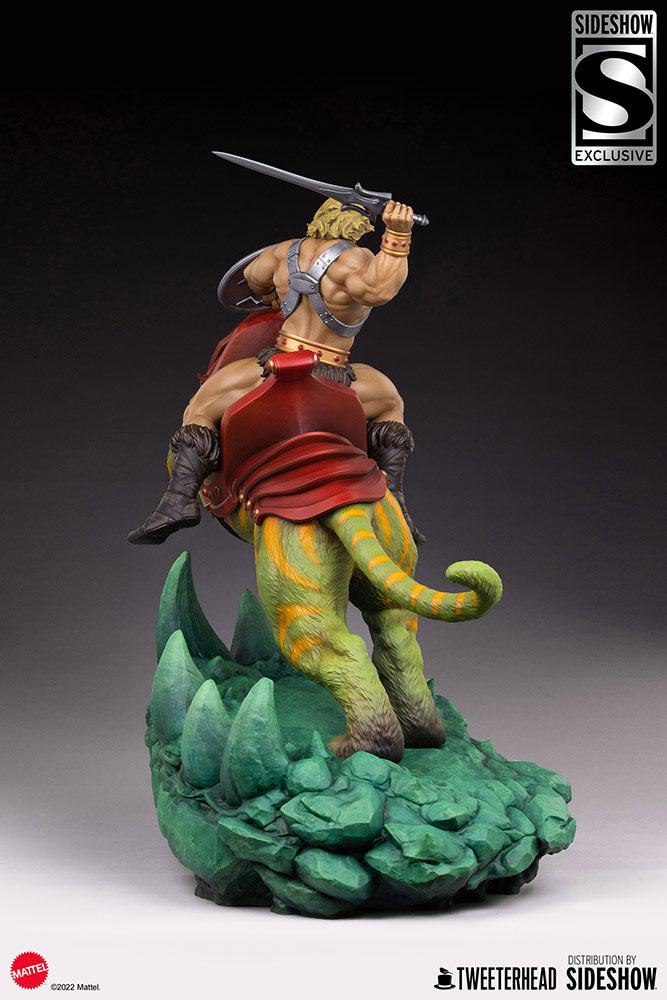 TWEETERHEAD - Masters of the Universe - Statue He-Man and Battle Cat Classic DeLuxe