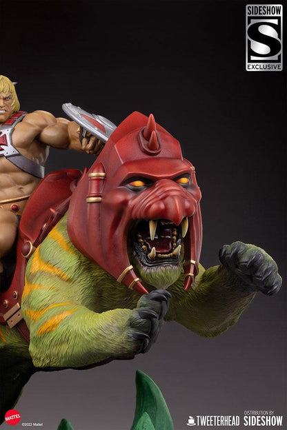 TWEETERHEAD - Masters of the Universe - Statue He-Man and Battle Cat Classic DeLuxe