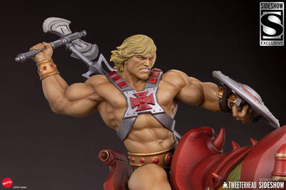 TWEETERHEAD - Masters of the Universe - Statue He-Man and Battle Cat Classic DeLuxe