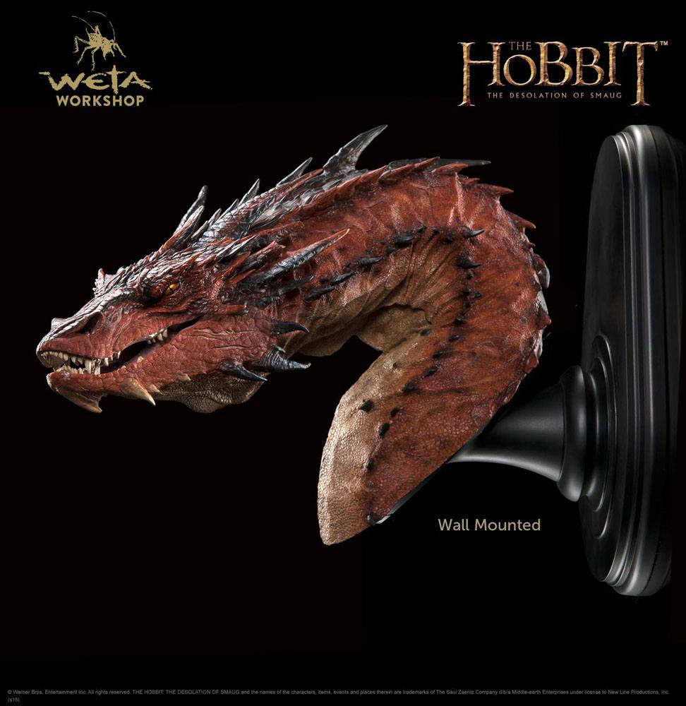 WETA - The Hobbit The Desolation of Smaug Bust Smaug
