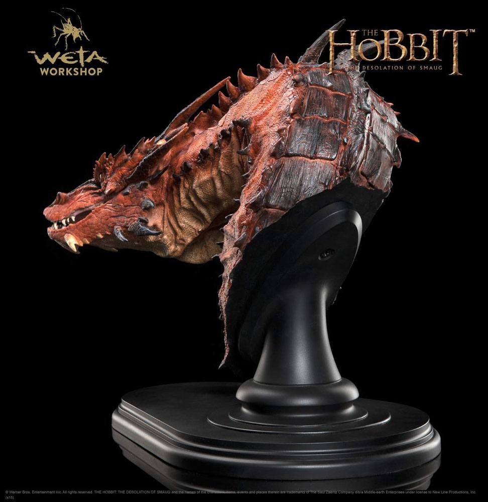 WETA - The Hobbit The Desolation of Smaug Bust Smaug