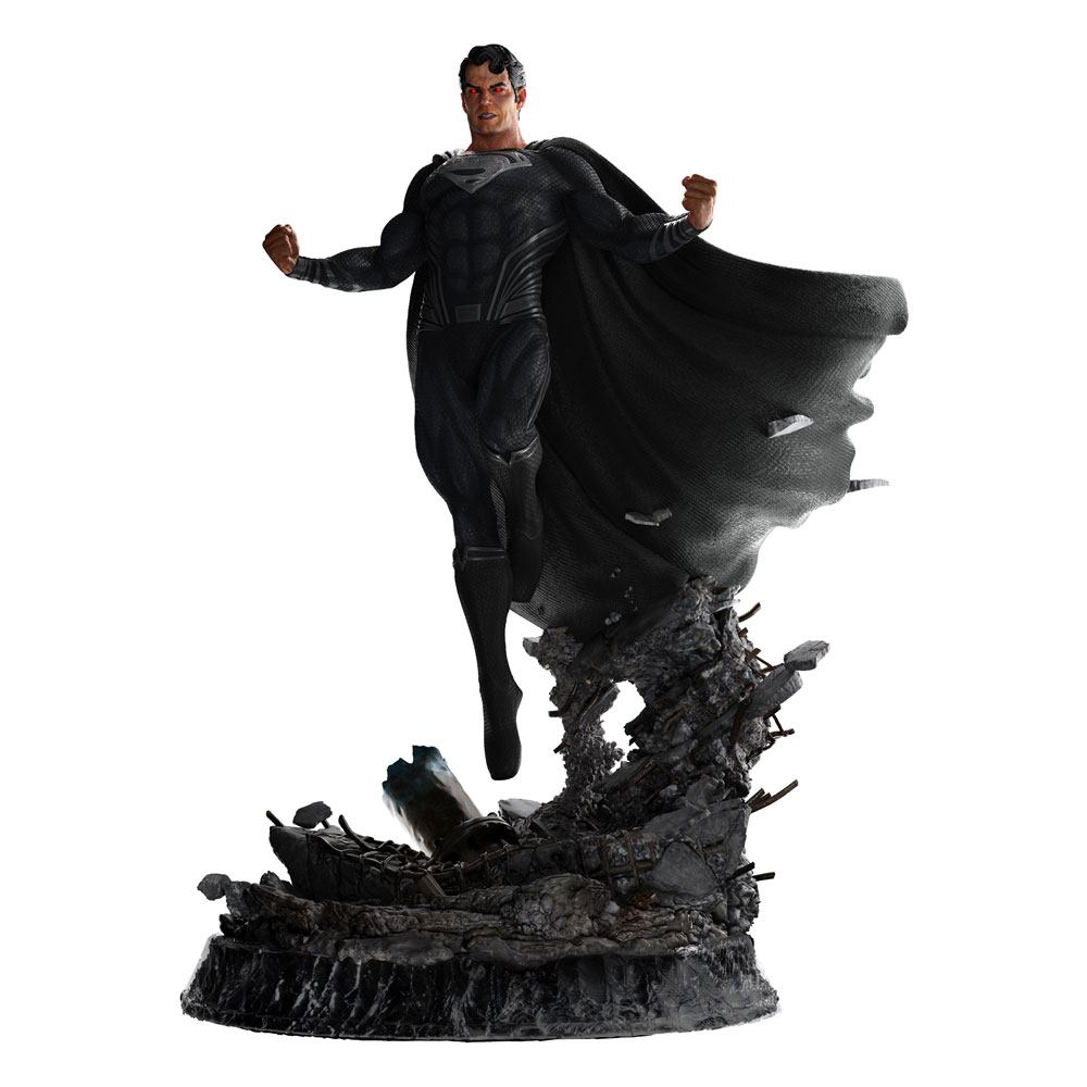 OFFERTA WETA - Zack Snyder's Justice League Statue 1/4 Superman Black Suit