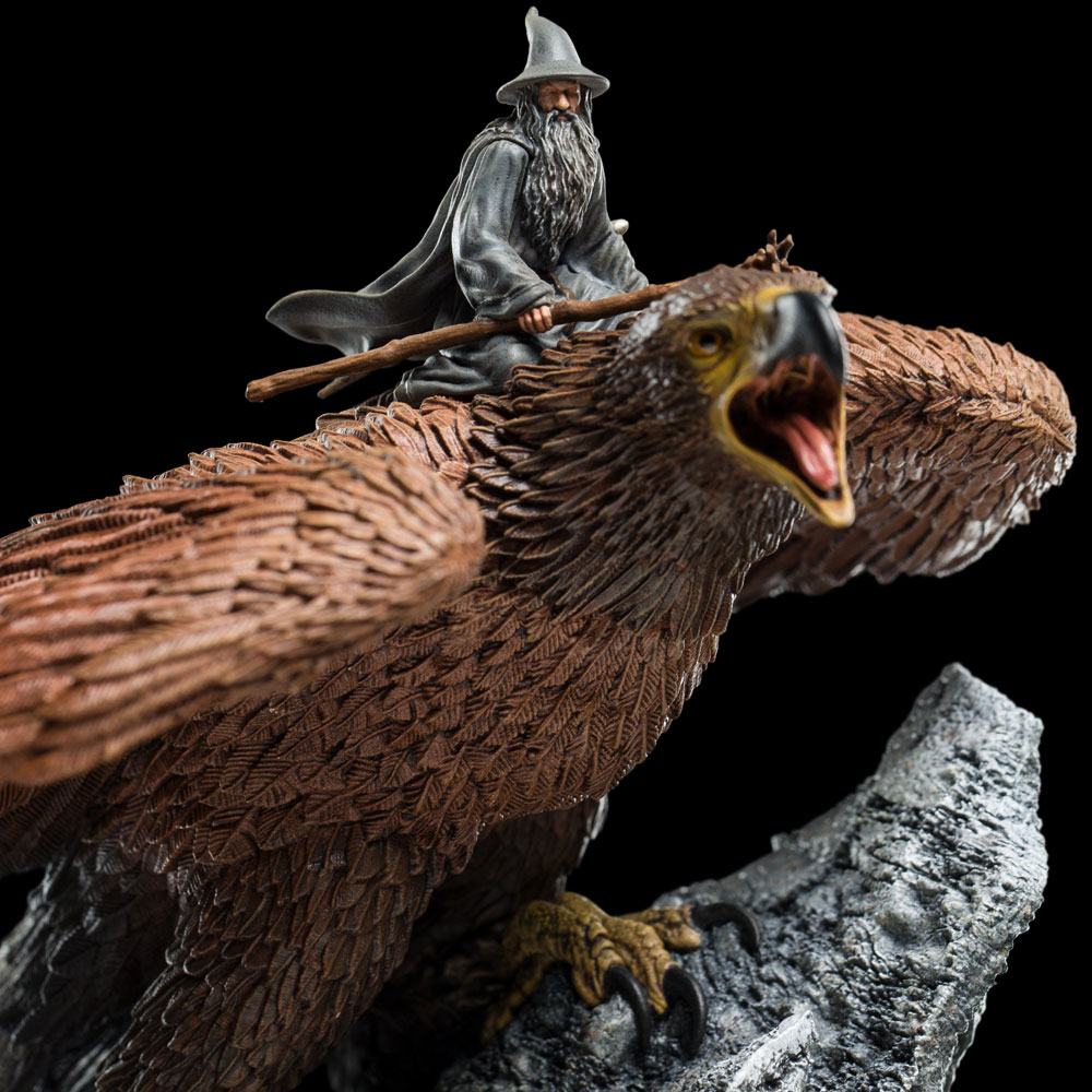 WETA COLLECTIBLES - Lord of The Ring - Statue Gandalf on Gwaihir