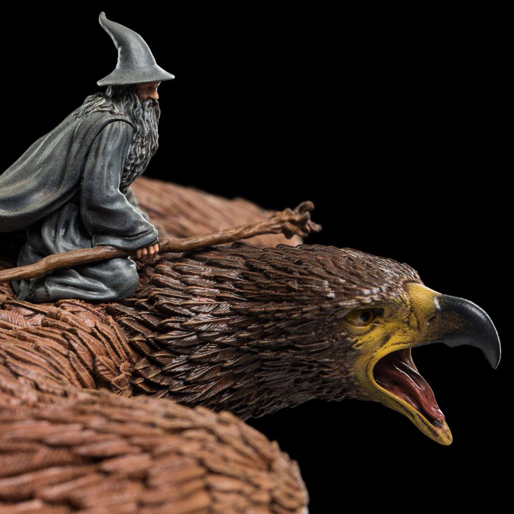 WETA COLLECTIBLES - Lord of The Ring - Statue Gandalf on Gwaihir