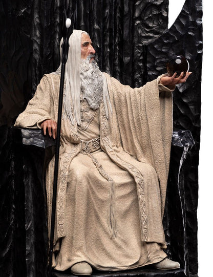 WETA COLLECTIBLES - The Lord of the Rings Statue 1:6 Saruman The White on Thrones