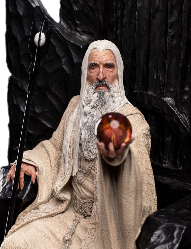 WETA COLLECTIBLES - The Lord of the Rings Statue 1:6 Saruman The White on Thrones