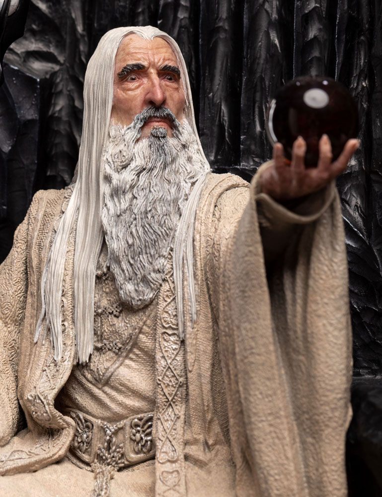 WETA COLLECTIBLES - The Lord of the Rings Statue 1:6 Saruman The White on Thrones